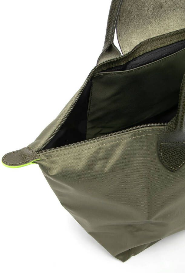 Longchamp Le Pliage Original shopper Groen