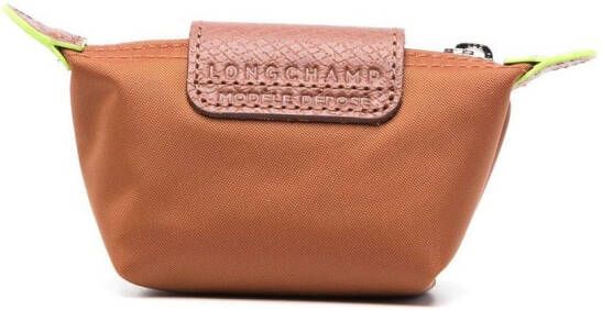 Longchamp Le Pliage portemonnee Bruin