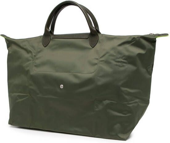 Longchamp Sac de voyage L Le Pliage reistas Groen
