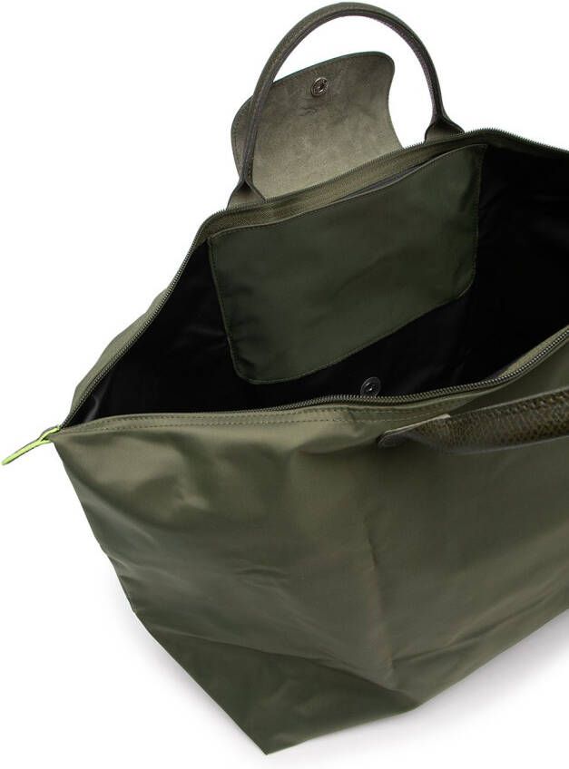 Longchamp Sac de voyage L Le Pliage reistas Groen