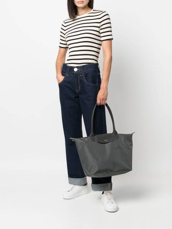 Longchamp Le Pliage grote shopper Grijs