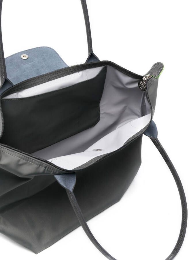 Longchamp Le Pliage medium shopper Grijs