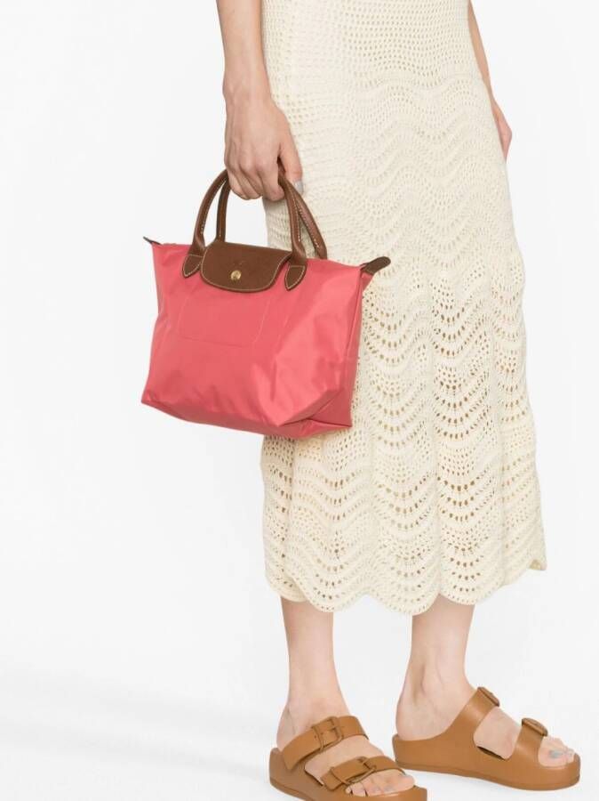 Longchamp Le Pliage shopper Roze