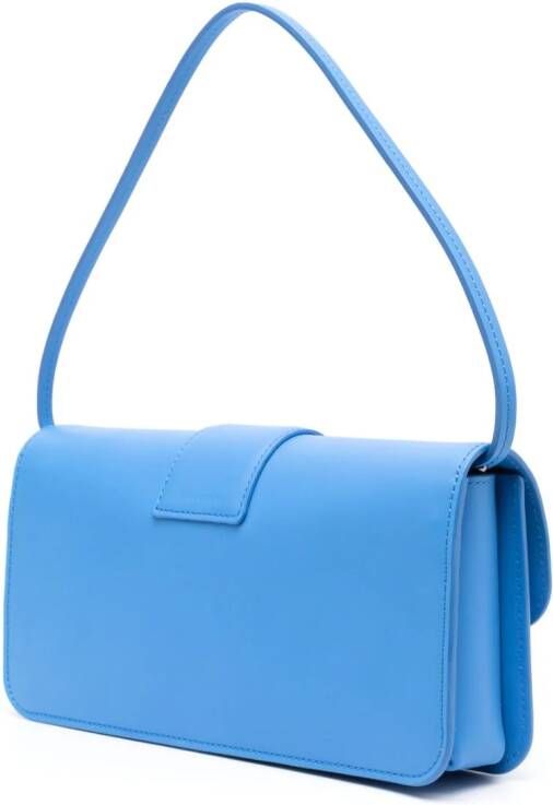 Longchamp Leren medium schoudertas Blauw
