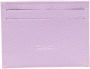 Longchamp Leren pasjeshouder Paars - Thumbnail 2