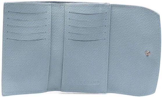 Longchamp Leren portemonnee Blauw