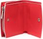 Longchamp Roseau leren portemonnee Blauw - Thumbnail 3