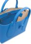 Longchamp Roseau leren shopper Blauw - Thumbnail 5