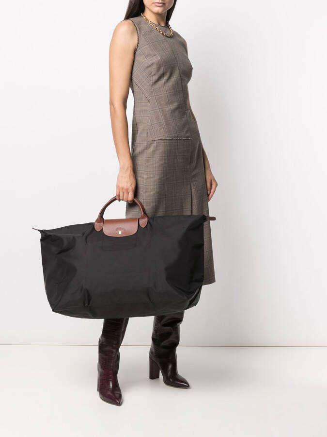 Longchamp Sac de voyage L Le Pliage reistas Zwart
