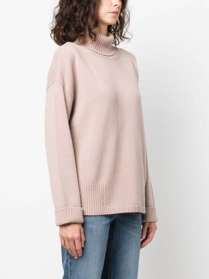 Lorena Antoniazzi Gebreide coltrui Roze