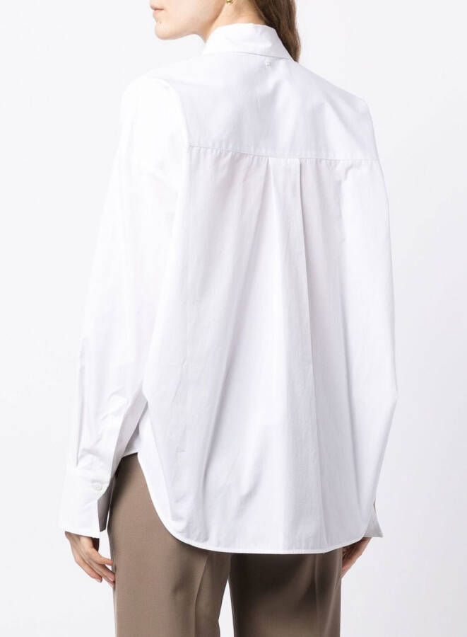 Lorena Antoniazzi Oversized blouse Wit