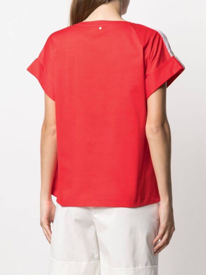 Lorena Antoniazzi T-shirt met print Rood