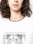 Lorena Antoniazzi T-shirt met print Wit - Thumbnail 5