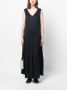 Lorena Antoniazzi Jurk met V-hals Blauw - Thumbnail 2