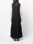 Lorena Antoniazzi Jurk met V-hals Blauw - Thumbnail 4