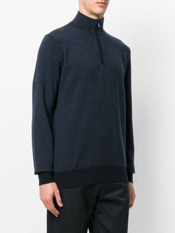 Loro Piana Kasjmier trui Blauw