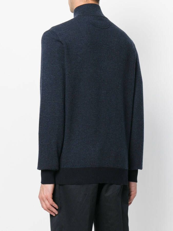 Loro Piana Kasjmier trui Blauw