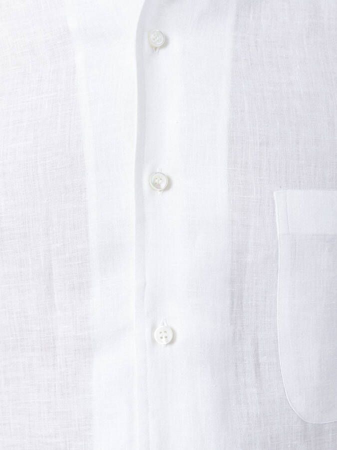Loro Piana klassiek overhemd Wit