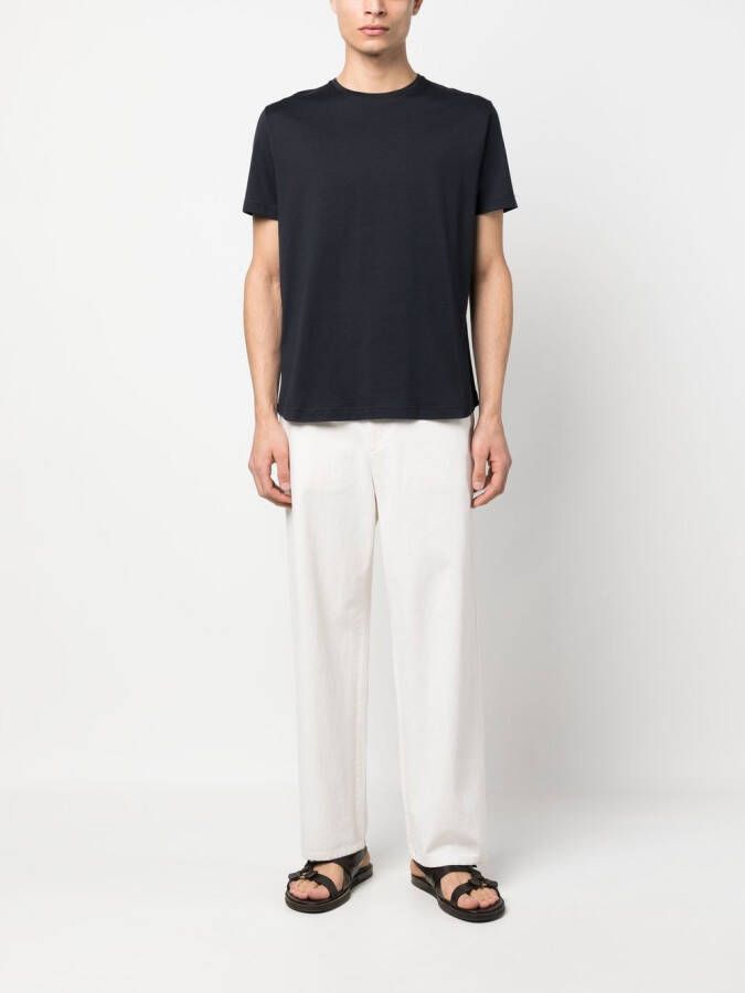 Loro Piana Klassiek T-shirt Blauw