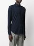 Loro Piana Overhemd met gespreide kraag Blauw - Thumbnail 3