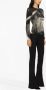 Louisa Ballou T-shirt met abstracte print Zwart - Thumbnail 2