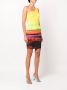 Louisa Ballou Asymmetrische mini-jurk Geel - Thumbnail 3