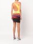 Louisa Ballou Asymmetrische mini-jurk Geel - Thumbnail 4