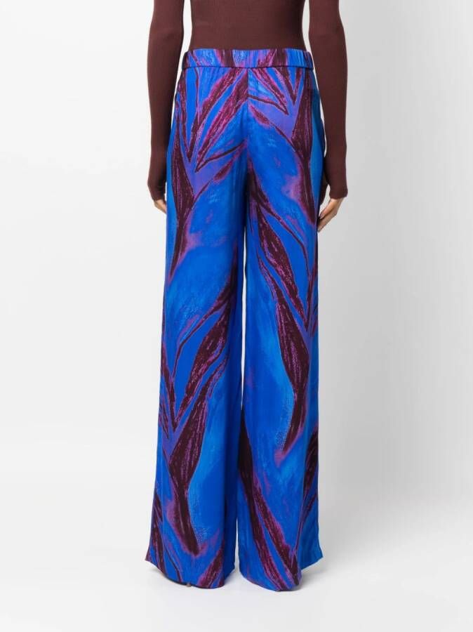 Louisa Ballou Broek met wijde pijpen Blauw