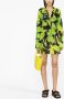 Louisa Ballou Mini-jurk met bloemenprint Groen - Thumbnail 2