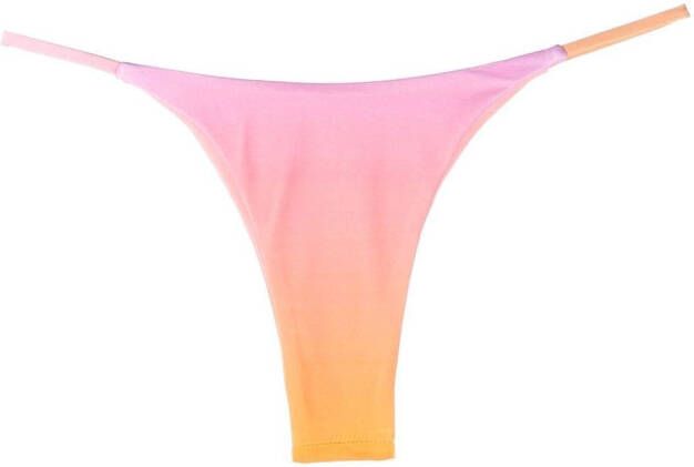 Louisa Ballou Bikinislip met kleurverloop Roze