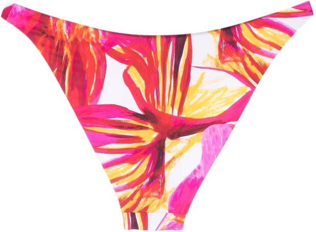 Louisa Ballou Bikinislip met print Geel