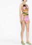Louisa Ballou Haltertop met abstracte print Roze - Thumbnail 4