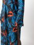 Louisa Ballou Jurk met abstracte print Zwart - Thumbnail 5