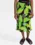 Louisa Ballou Midi-rok van zijdemix Groen - Thumbnail 5