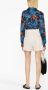 Louisa Ballou Overhemd met bloemenprint Blauw - Thumbnail 3