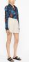 Louisa Ballou Overhemd met bloemenprint Blauw - Thumbnail 4