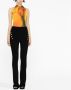 Louisa Ballou Top met grafische print Oranje - Thumbnail 2