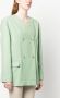 LouLou de Saison Blazer met dubbele rij knopen Groen - Thumbnail 3