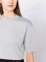 LouLou de Saison Cropped T-shirt Grijs - Thumbnail 3