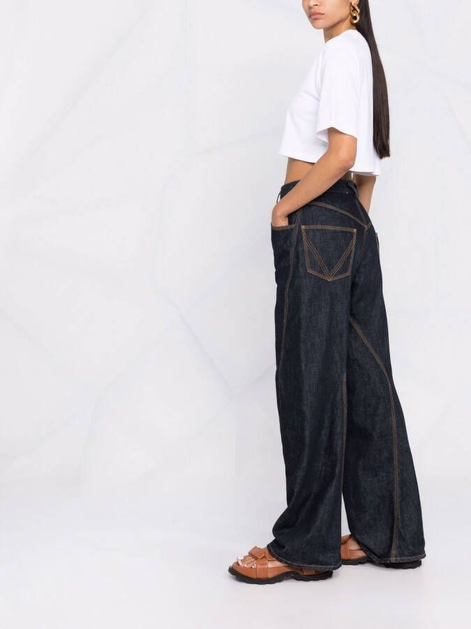 LouLou de Saison Cropped T-shirt Wit