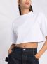 LouLou de Saison Cropped T-shirt Wit - Thumbnail 5