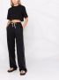 LouLou de Saison Cropped T-shirt Zwart - Thumbnail 2