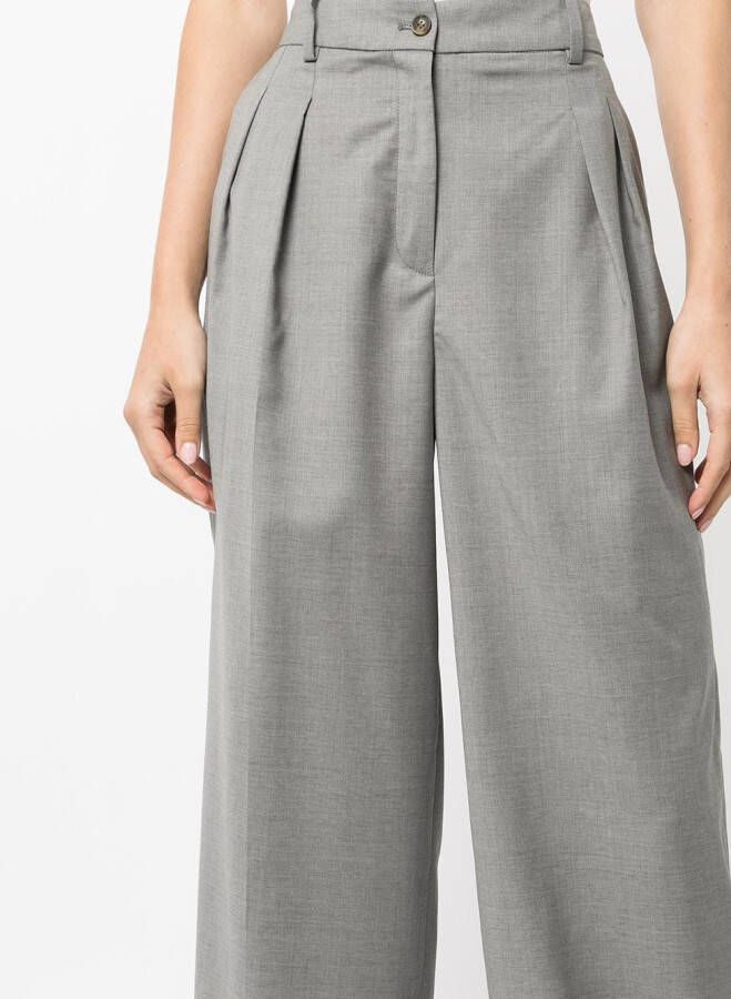 LouLou de Saison High waist broek Grijs