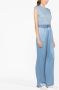 LouLou de Saison Zijden broek Blauw - Thumbnail 3