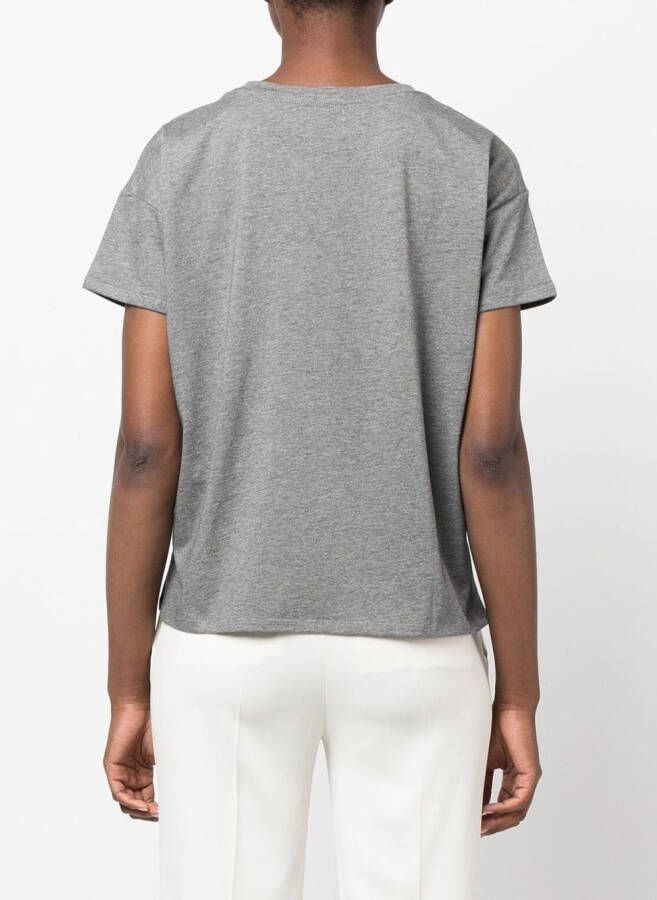 LouLou de Saison Katoenen T-shirt Grijs