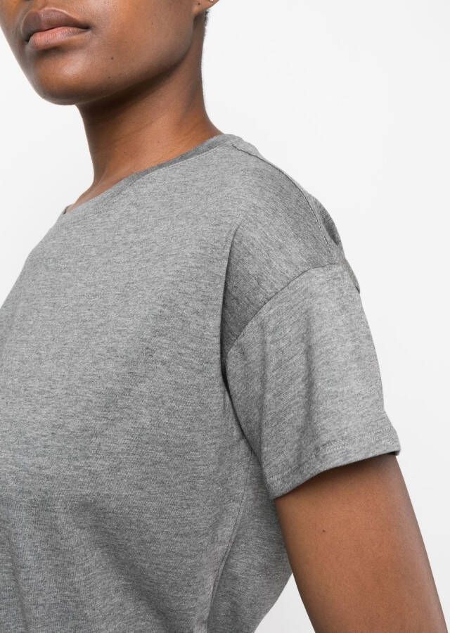 LouLou de Saison Katoenen T-shirt Grijs