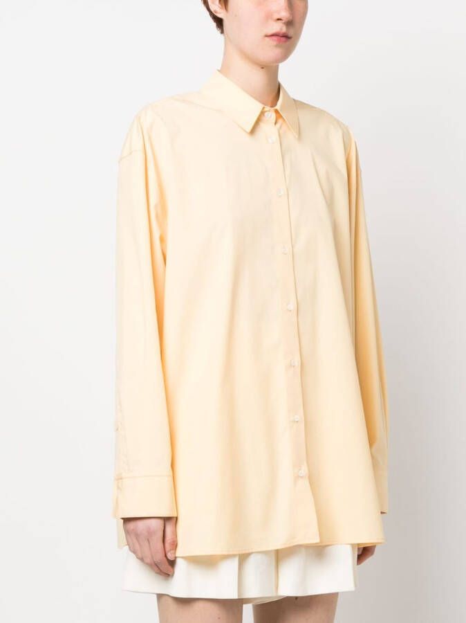 LouLou de Saison Katoenen blouse Geel