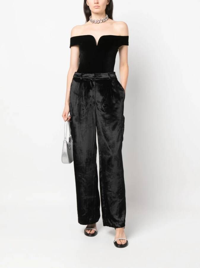 LouLou de Saison Cargo broek Zwart