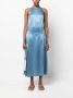 LouLou de Saison Mina jurk Blauw - Thumbnail 2