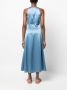 LouLou de Saison Mina jurk Blauw - Thumbnail 4